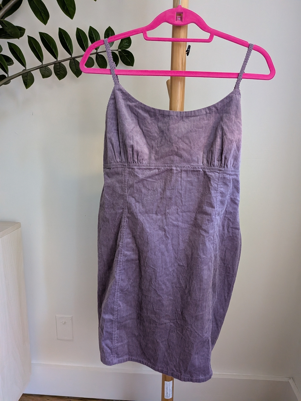 NWT Wild Fable XXL Purple Corduroy Mini Dress Y2K Grunge Punk